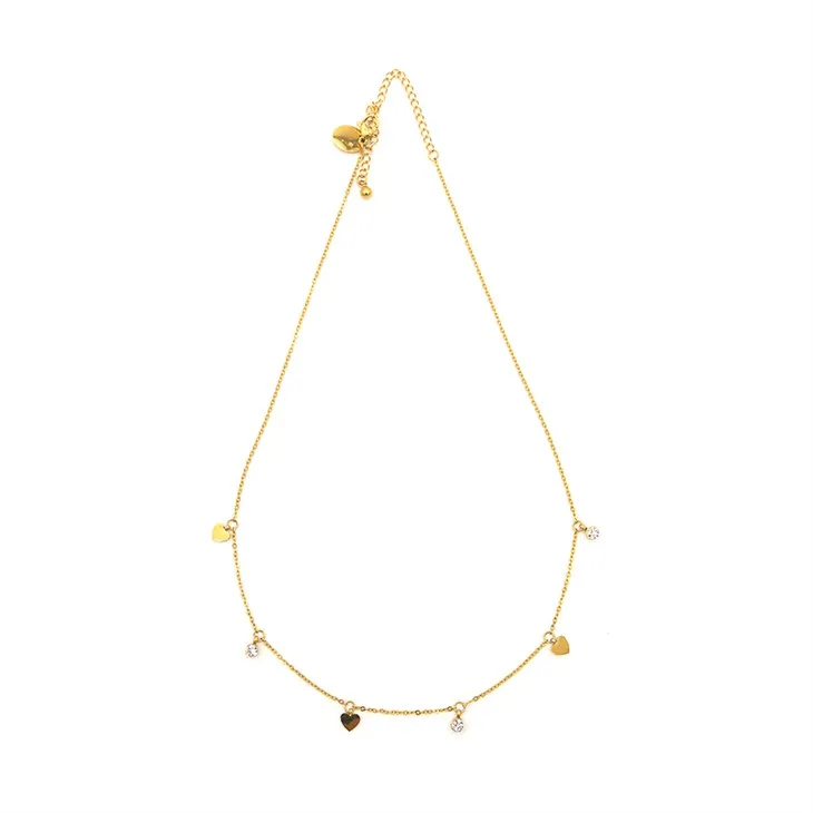 Deheb Satellite Station Necklace