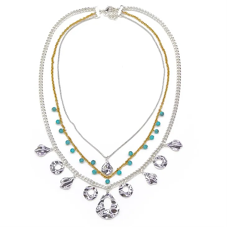 Sett ta 'Necklace Katina f'Saffi